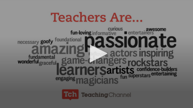 VIDEO: Teachers Are... 