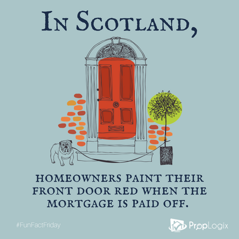 Fun Fact Friday - Scotland Red Door