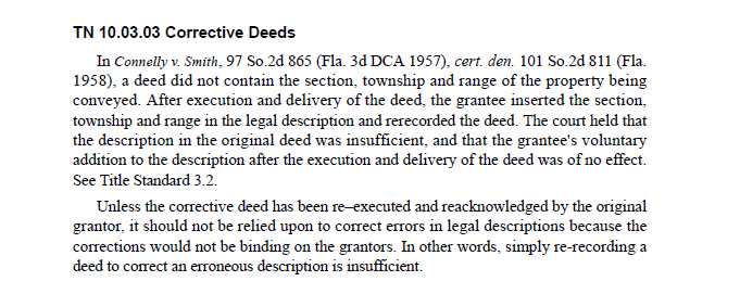 correctivedeed