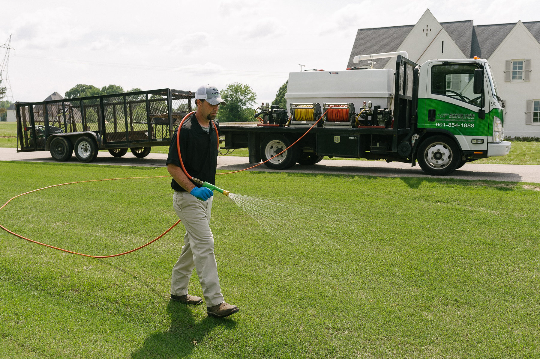 Lawn spraying hot sale companies