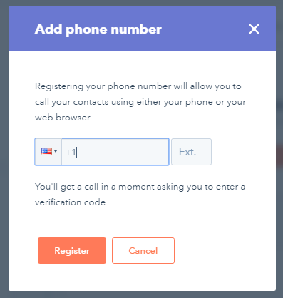 Add a Phone Number Add a Phone Number