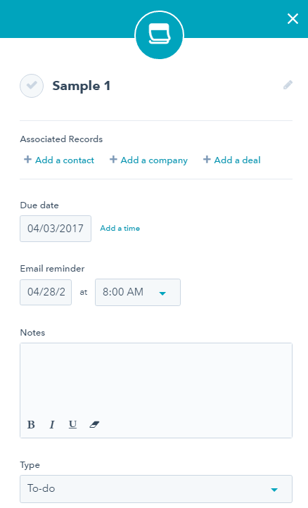 Adding A Task Adding A Task