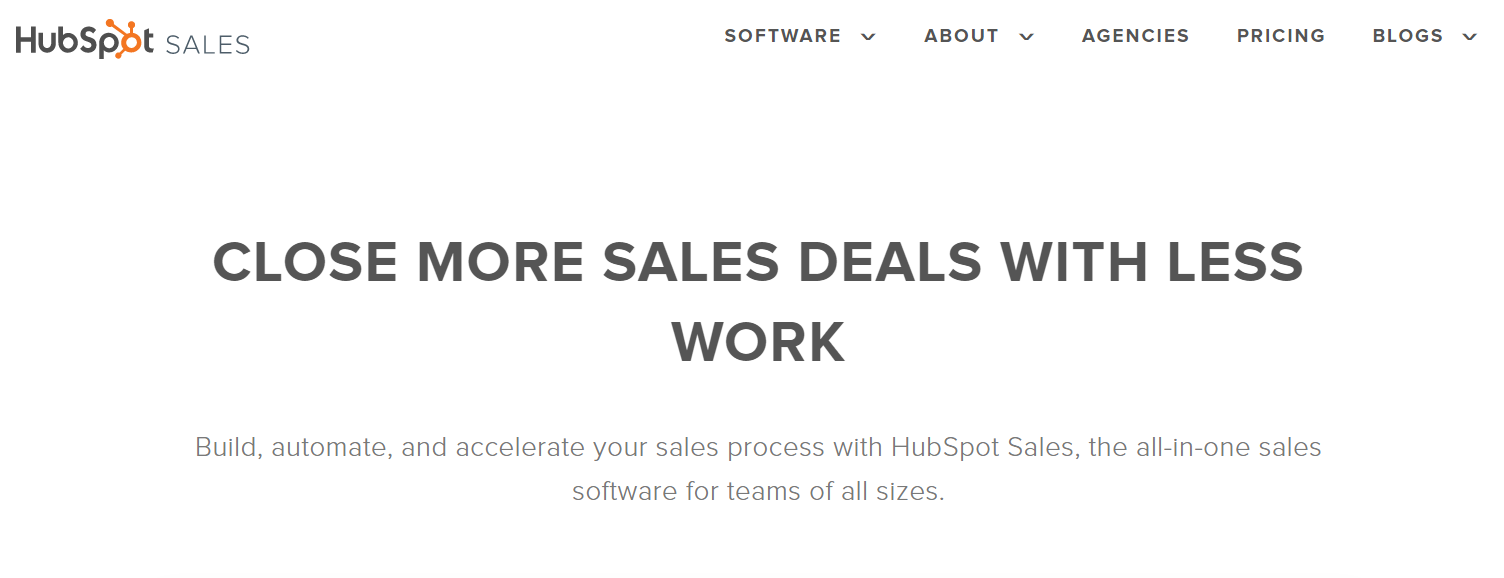 HubSpot Sales HubSpot Sales