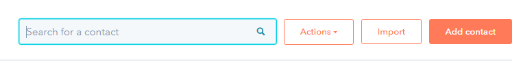 Sesrch for Contacts in the CRM Sesrch for Contacts in the CRM