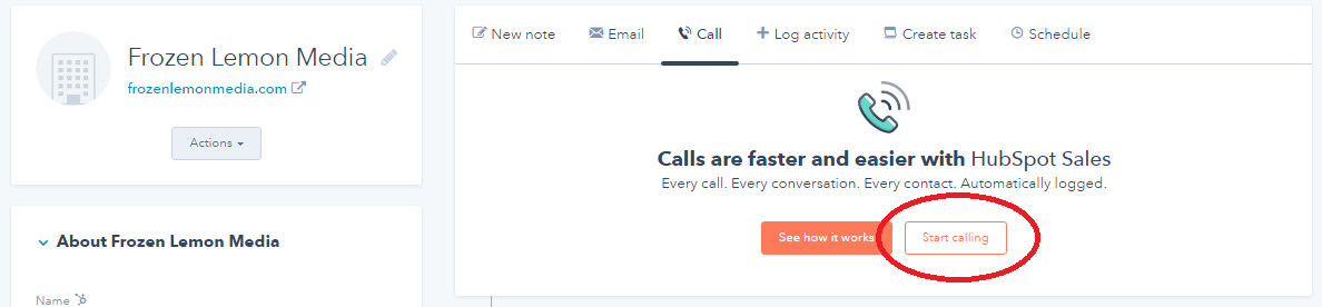Registar your Phone Number with HubSpot Sales CRM Registar your Phone Number with HubSpot Sales CRM