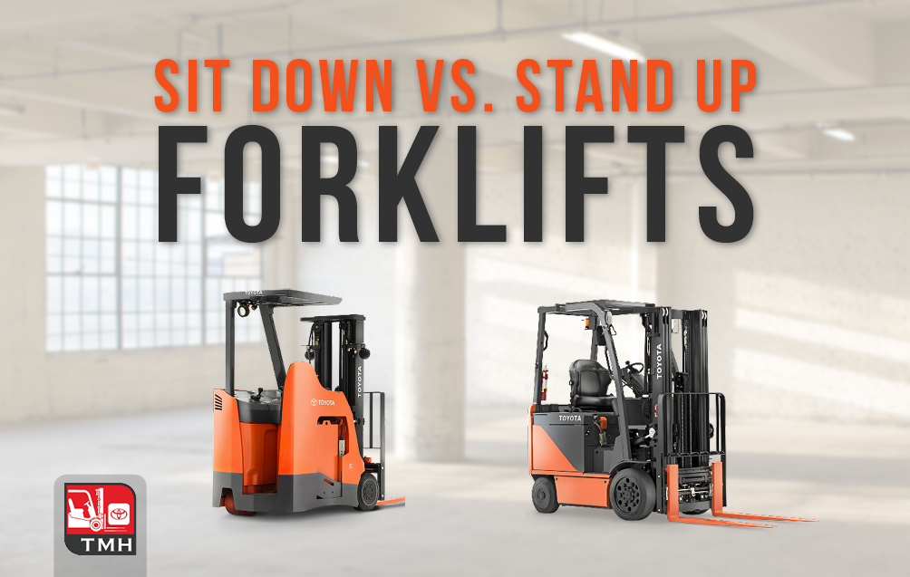 Sit Down Vs Stand Up Forklifts – Which Is Best?