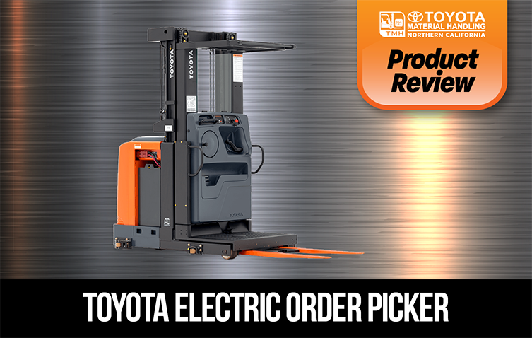 New Toyota Low Level Order Picker // CR1-LP60-80