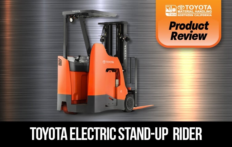 Forklift Review: Toyota Electric Stand-up  Rider