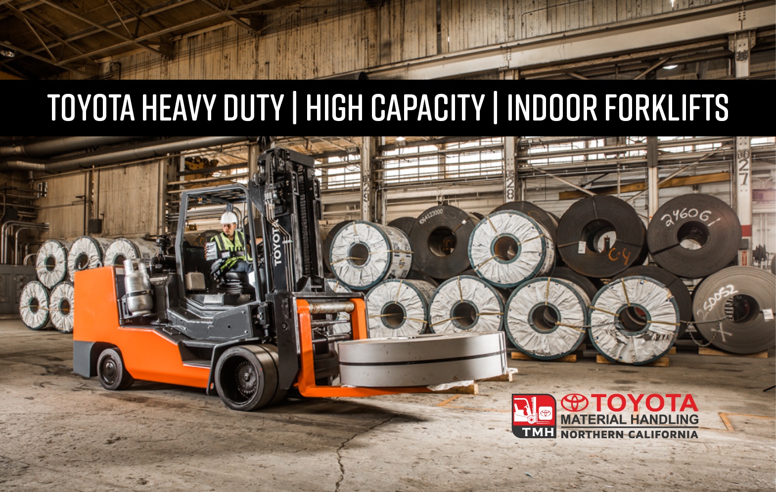 Toyota Heavy Duty | High Capacity | Indoor Forklifts