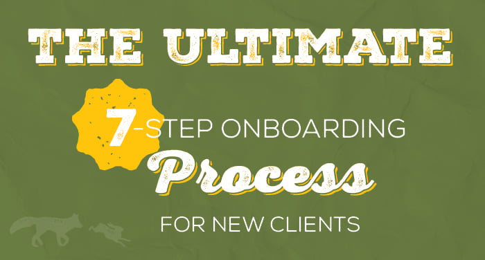 onboarding new clients checklist