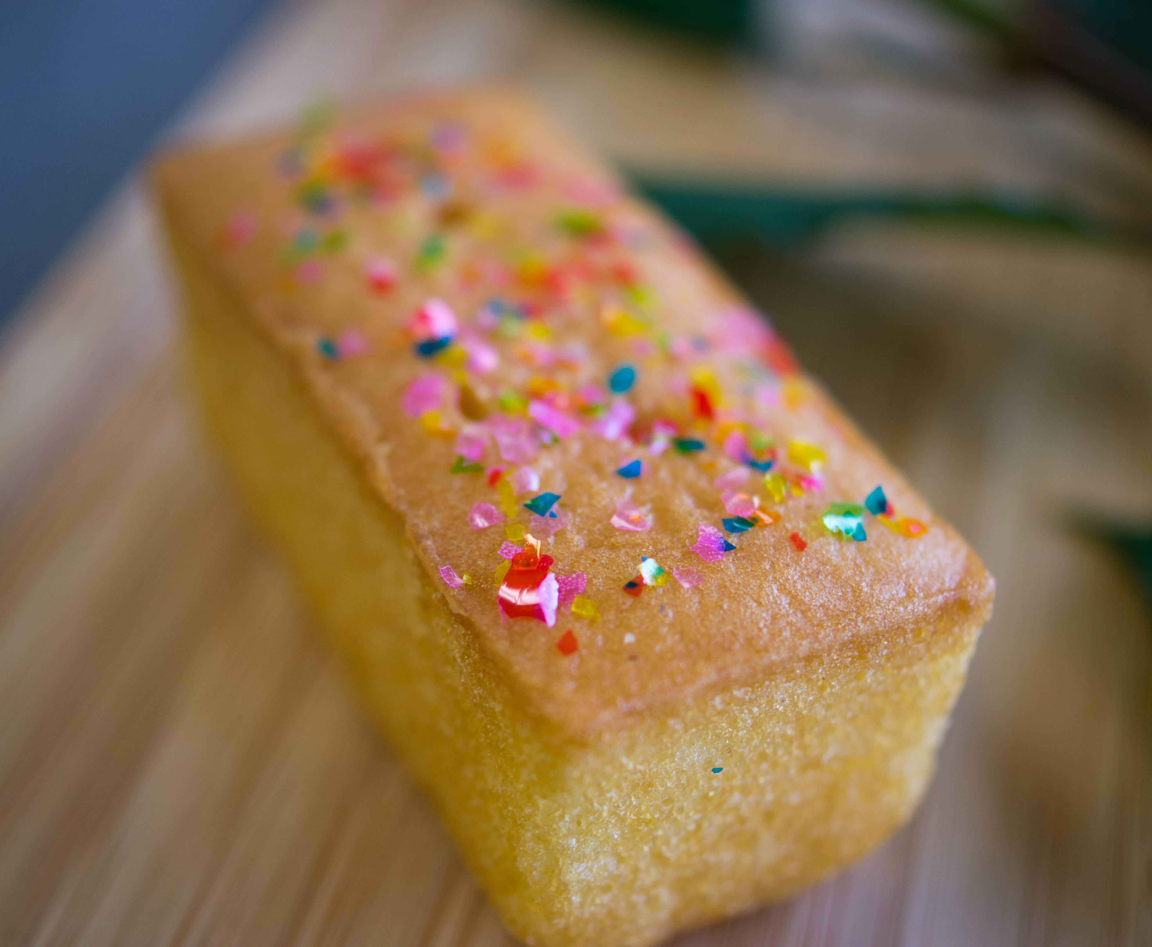Carnival Edible Glitter on a snack treat