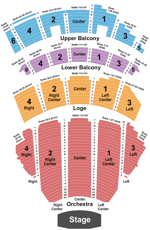 Beacon Theatre Seating Chart Rows Seats And Club