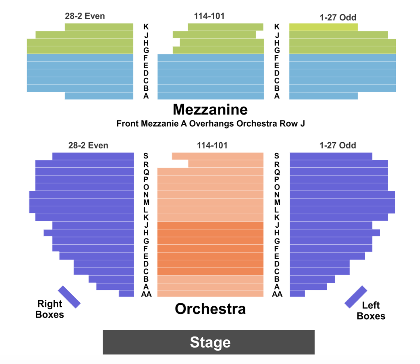 Des Moines Playhouse Seating Chart