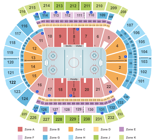 how much are new jersey devils season tickets