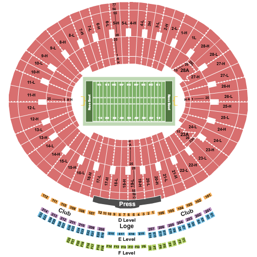 Atlanta Braves Seating Chart With Rows