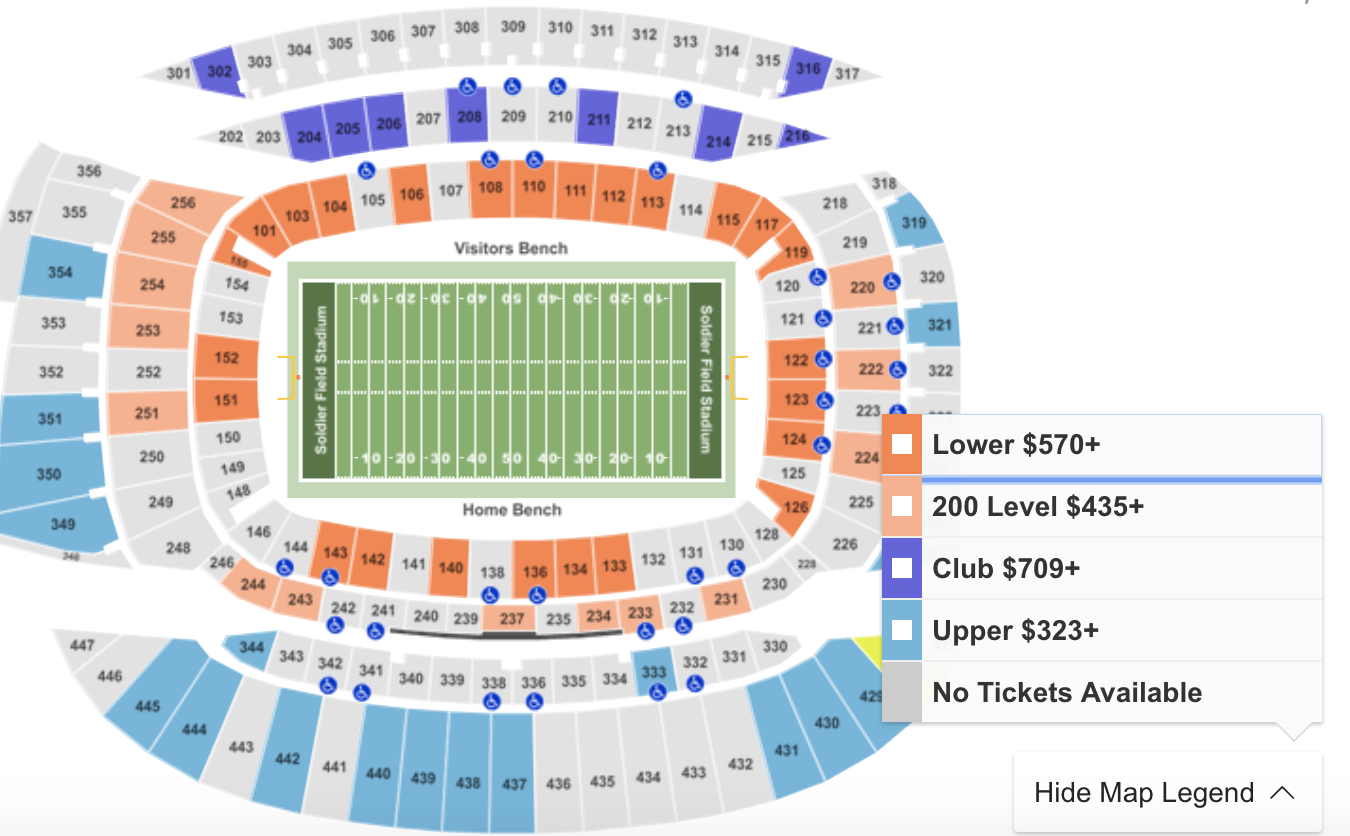 Cheapest Bears Vs Packers Tickets