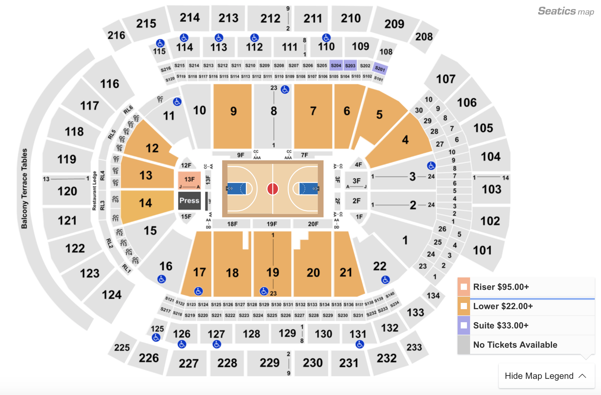 Prudential Center Seating Chart Suite 234 | Cabinets Matttroy