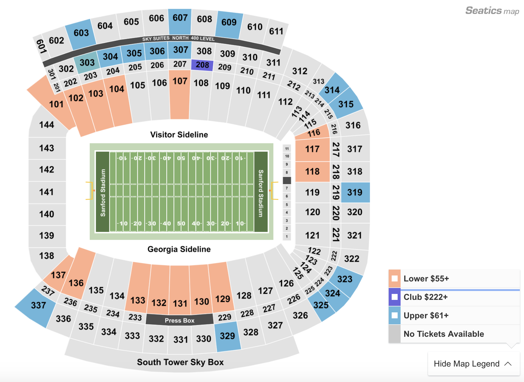 Where To Find The Cheapest Georgia Vs Kentucky Football Tickets At Sanford Stadium On 10 19