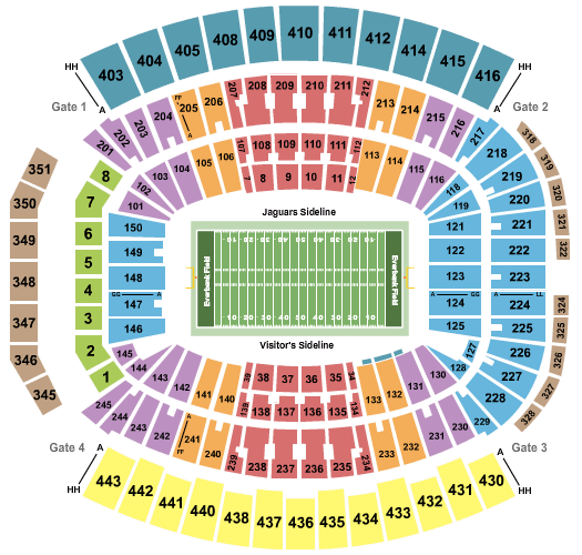 Jacksonville Suns Stadium Seating Chart