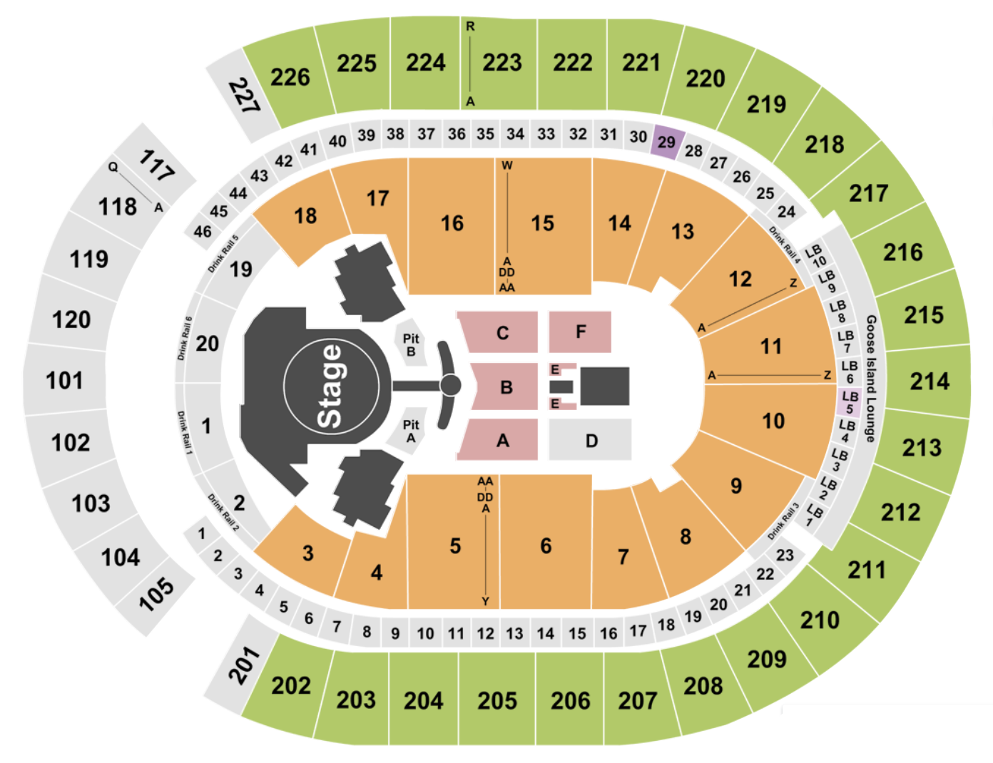 Canadian Tire Centre 3d Seating Chart