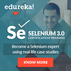 Selenium3.0 Certification Training