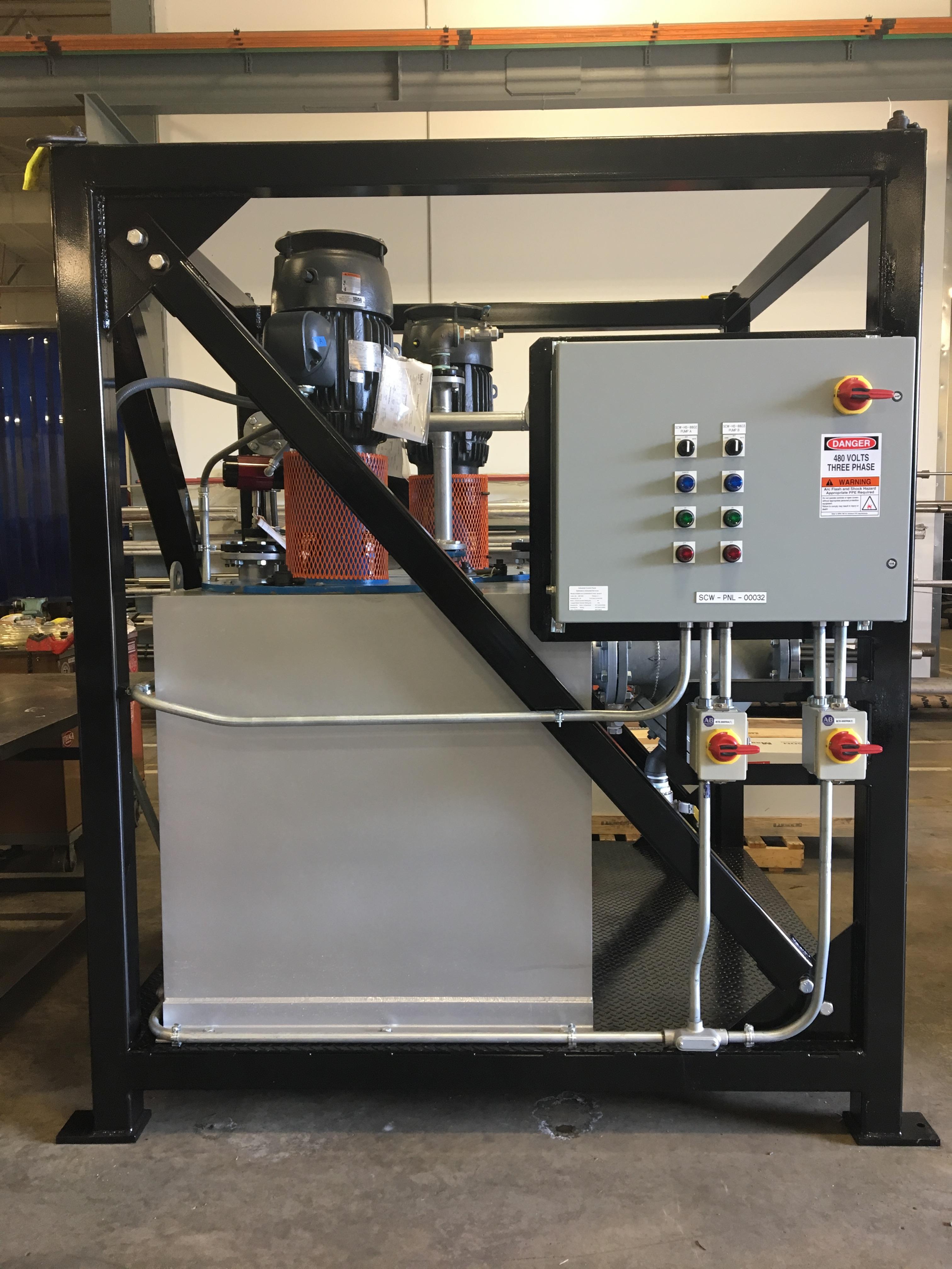 Steam Condensate Skid for Radioactive Waste Processing