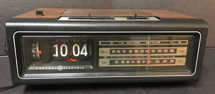 Mechanical Flip Number Clock