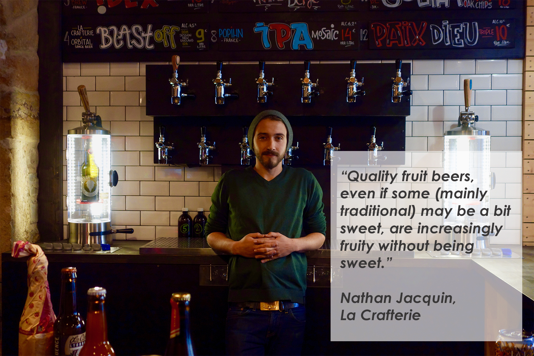 Nathan Jacquin, La Crafterie article EN