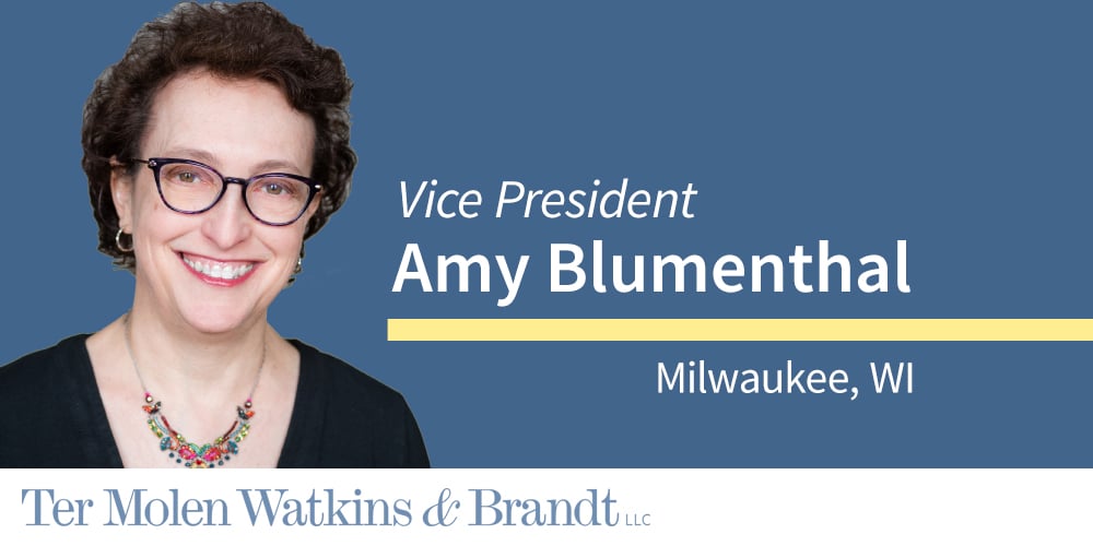 Welcome Amy Blumenthal to TW&B