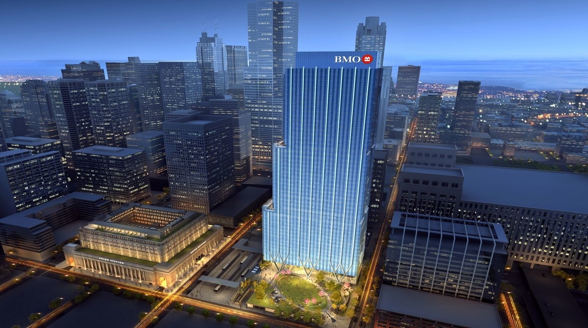 BMO Tower Construction begins in 2019 next to Union Station