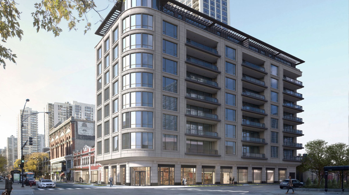 Old Town Luxury Condo Building with Retail Space Approved
