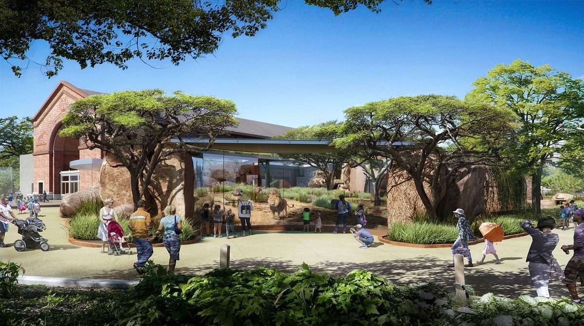 Lincoln Park Zoo Lion House Makeover