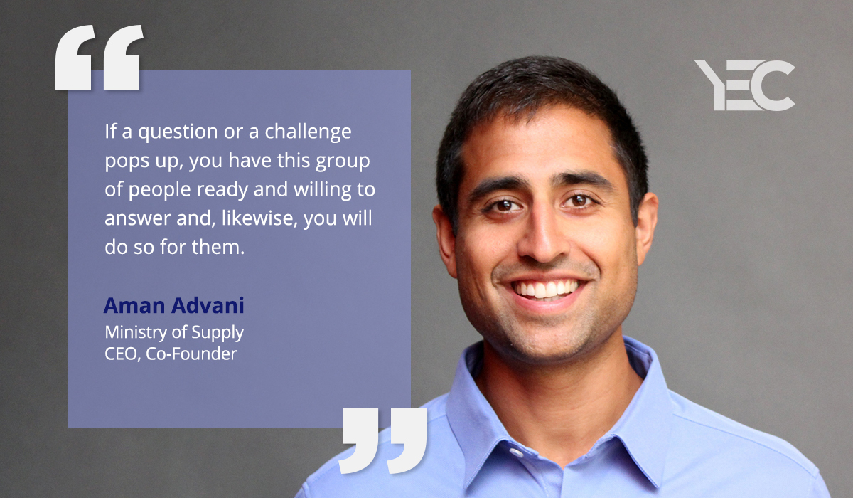 YEC Members Help Aman Advani Build a Business Around New Fashion Technology