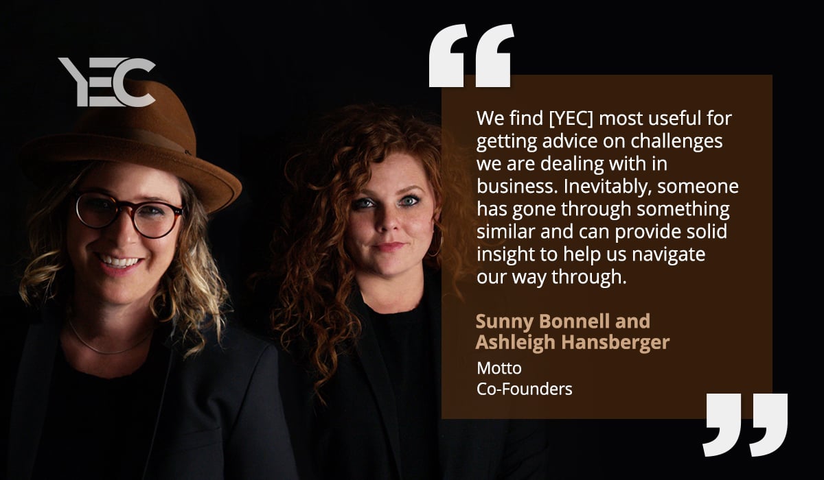 YEC Veterans Ashleigh Hansberger and Sunny Bonnell Transform Vices to Virtues in Their New Book