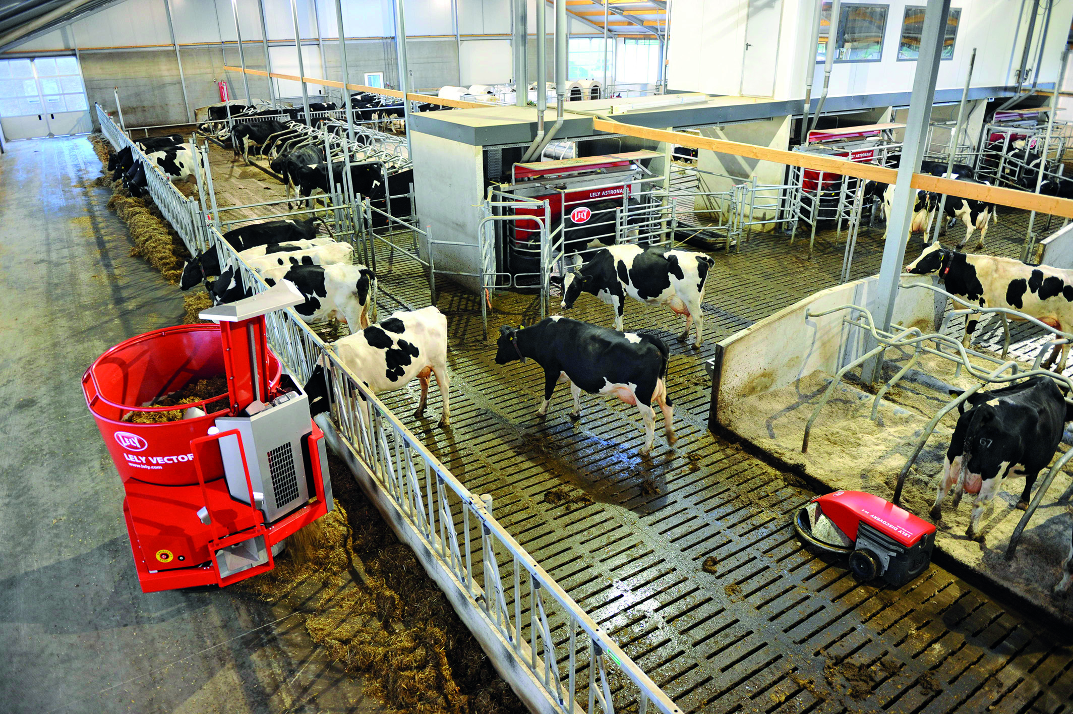 Use Efficient Designs to Succeed Robotic Milking Systems