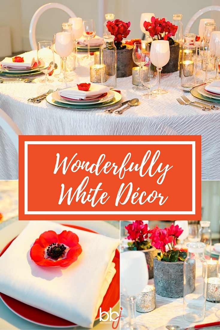 Wonderfully White Event Decor | BBJ Linen