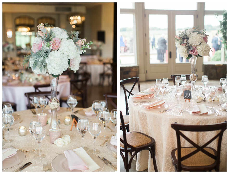 Romantic Floral Wedding Centerpiece Event Decor | BBJ Linen