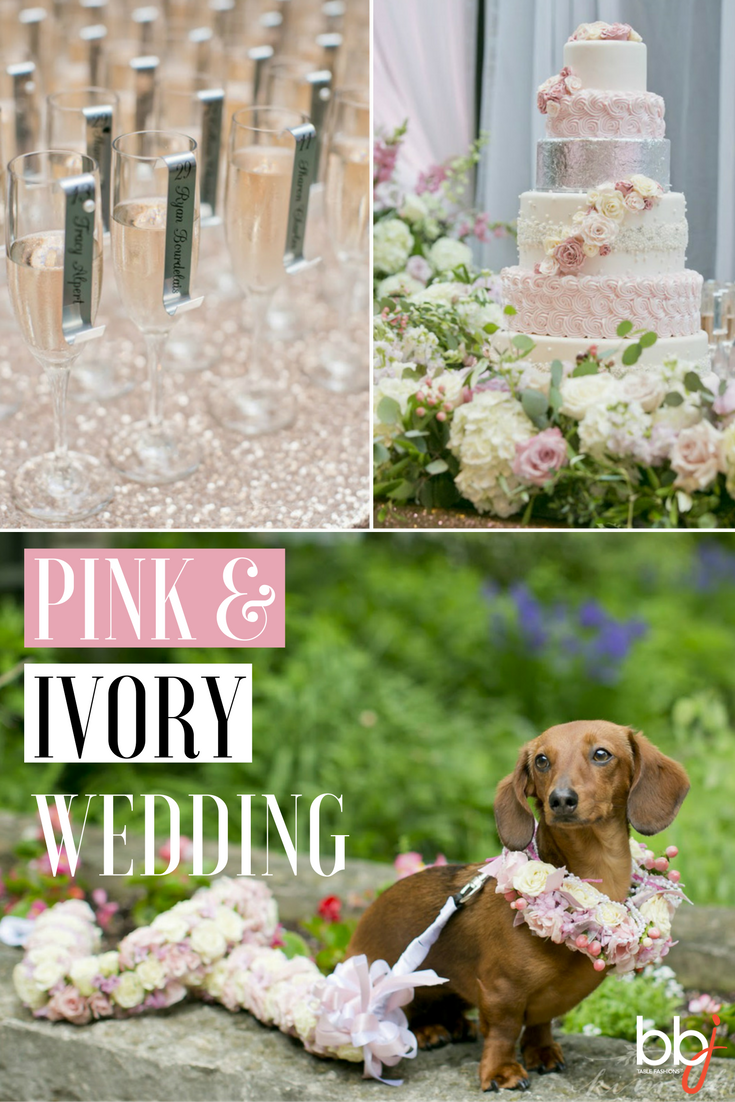 Pink and Ivory Wedding Spotlight