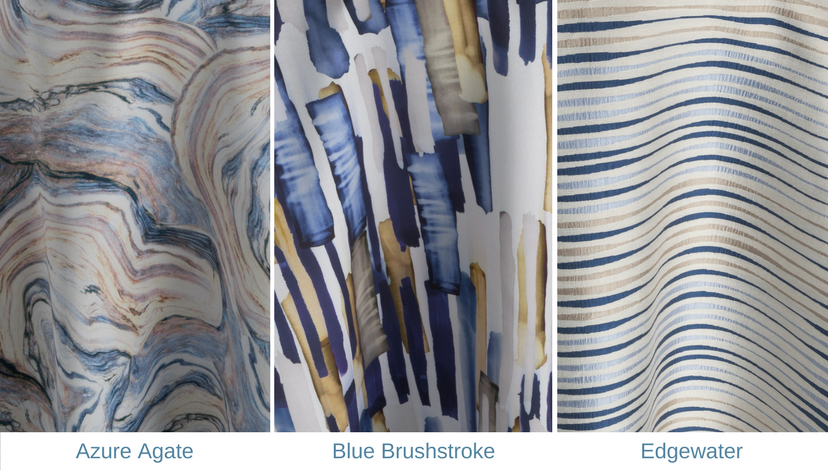 Blue Pattern Table Linen | BBJ Linen
