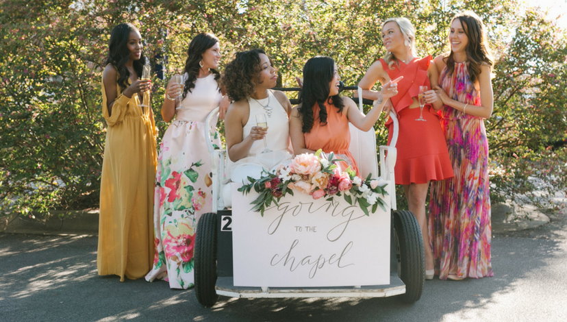 Spring Bridal Shower Wedding Party | BBJ Linen