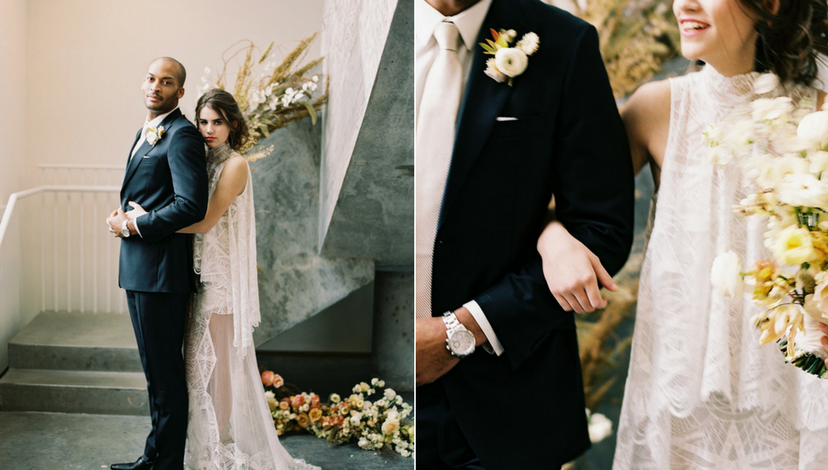 Boho Wedding Dried Florals | BBJ Linen