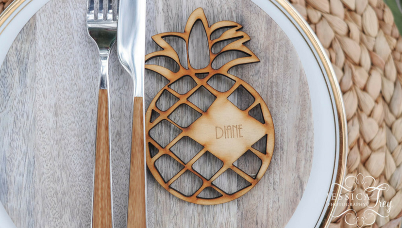 Pineapple Namecard | BBJ Linen