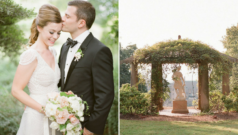 Biltmore Estate Garden Wedding | BBJ Linen