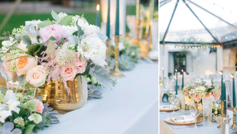 Blue Wedding Table Decor | BBJ Linen