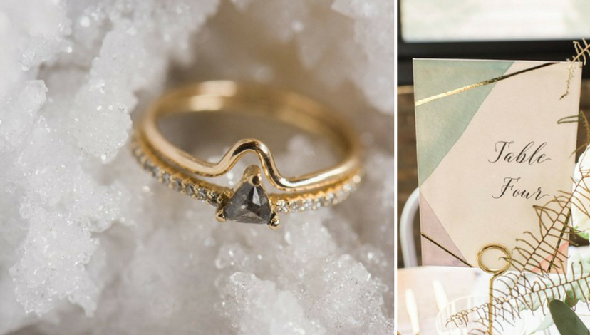 Geode Wedding Accessories | BBJ Linen