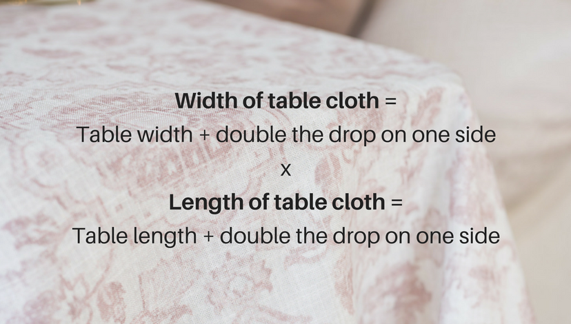 Tablecloth Sizes For Event Tables, What Size Tablecloth For Rectangular Table That Seats 12