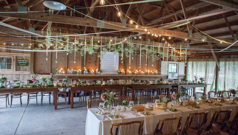 Rustic-wedding-setting