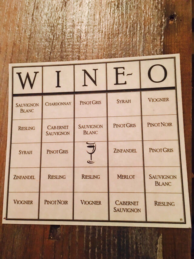 Wine Themed Bachelorette Party Ideas Wine-O Bingo