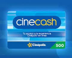 Tarjeta de regalo Cinecash