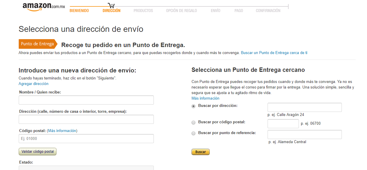 Metodos de pago para amazon online